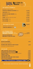 Carte et menu de Le SteakHouse de Colette à Villefontaine — Les viandes de Steakhouse, fromages, ...