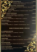 Carte et menu de Le Chalet Suisse à Autrans-Méaudre en Vercors — Pizzas à emporter suite