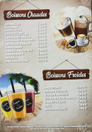 Menu Crepes 'n Shakes - Les boissons