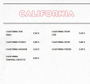 Menu Sushi Way - California