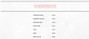Menu Sushi Way - Les desserts