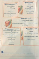 Carte et menu de L’annexe by Don Rocco à Salaise sur Sanne — menu enfant, menu grenouille, menu l'annexe....