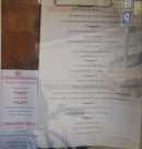 Carte et menu de Auberge du Chapeau Rouge à Saint Antoine l'Abbaye — Les menus