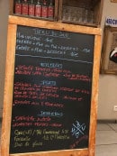 Menu Bar de l'Hotel de Ville - Exemple de menu