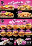 Menu Burger Nine - Les sandwiches et burger