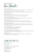 Menu Picanha - Les plats et menu enfant