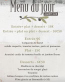 Menu Terra Nostra - Les menus du  jour