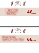 Menu À Madagascar - Poulet curry et crevette