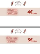 Menu À Madagascar - Hena omby  riz au coco