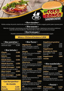 Menu Le coco bongo - Assiettes, tacos, kebab,...