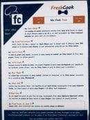 Menu Fresh Cook - Les fresh tacos