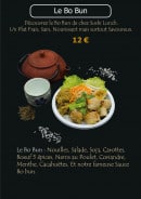 Menu Sushi Lunch - Le bo bun