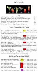 Menu La Doline - Les vins page 2