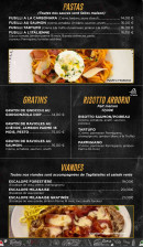 Menu La Trattoria - Les pates, gratins et viandes, ...