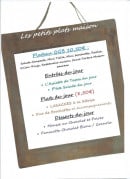 Menu Le QGB - Exemple de menu du jour