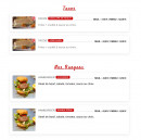 Menu St Clair Kebab - Les tacos et burgers