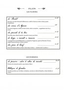 Menu Au four & au moulin d' Arche - Les plats