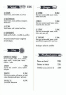 Menu Le Crocus - Salades, plats, burgers,...