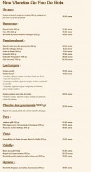 Menu L'incontournable - Viandes