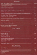 Carte et menu de Brasserie L'Entre Deux à Saint Etienne de Saint Geoirs — Les plats, desserts et boissons