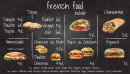 Menu Top Tacos - Les sandwiches et burgers