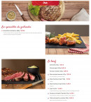 Carte et menu de Courtepaille à Chasse sur Rhone — Les plats
