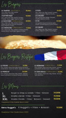 Menu Le Vallon Gourmand - Les burgers