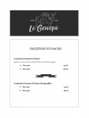 Carte et menu de Le Génépi à L' Alpe d'Huez — page 3