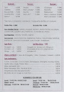 Carte et menu de Au P'tit Creux à Saint Hilaire du Rosier — les kebas et tacos,...