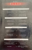 Menu Planet grill - Les plats