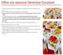 Menu Severine Gourmet - Offre sur mesure