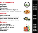 Menu Akami Sushi - Les accompagnements, desserts, ...