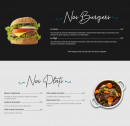 Menu Le Local - Les burgers et plats