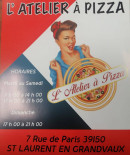 Carte et menu L'atelier a pizza Saint Laurent en Grandvaux