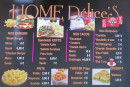 Menu Home délice's - Les burgers, tacos et desserts,...