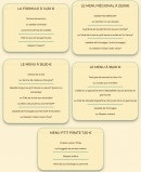 Menu Le Cap Horn - La carte