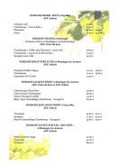 Menu Les Arcades - Les vins au verre page 3