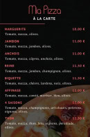 Carte et menu de Mia Pizza à Villers Farlay — Les pizzas