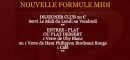 Menu Hôtel Richelieu - La nouvelle formule midi