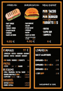 Menu Black Tacos - Les formules, desserts et boissons