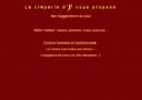 Menu Crêperie d' y - Suggestions du jour