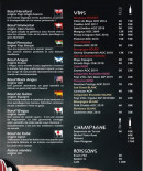 Menu El Txulet - Les vins, champagnes et boissons