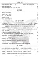 Menu Mojo - Mets du jour, à partager, plats,...