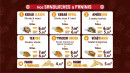 Menu Tandoor - Les sandwichs et paninis