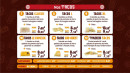 Menu Tandoor - Les tacos