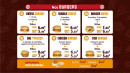 Menu Tandoor - Les burgers