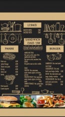 Menu Le Cap'eat'N - Les burgers,...