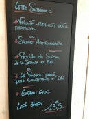 Carte et menu de La Mauvaise Réputation à Parentis en Born — Exemple de menu de la semaine