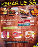 Menu Kebab le 38 - Les formules et menu enfant