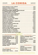 Carte et menu de L'orchestra à Mimizan — La carte